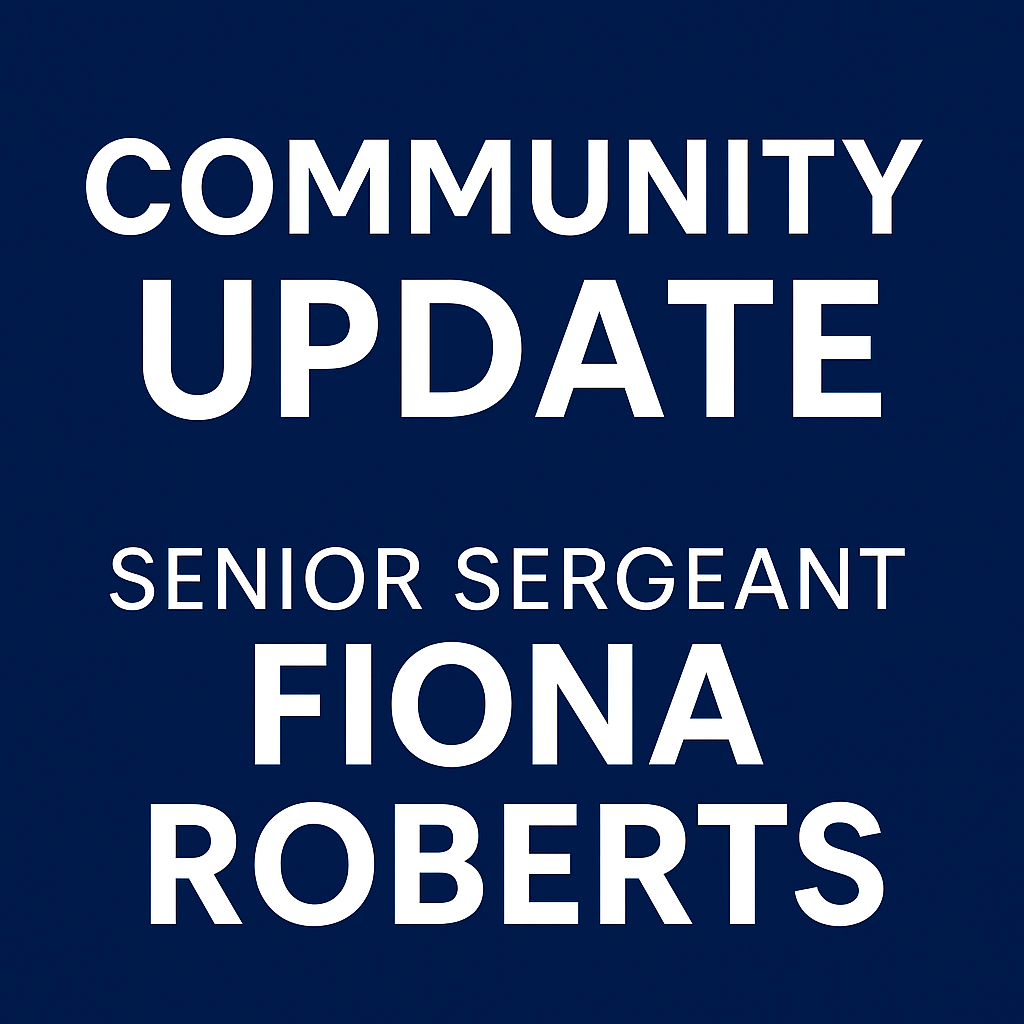 👮‍♀️ Community Focus: Senior Sergeant Fiona Roberts Joins Us Live in Studio