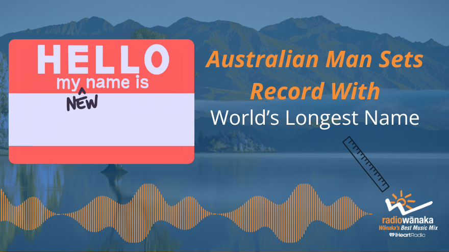 Australian Man Sets Record With the World’s Longest Name
